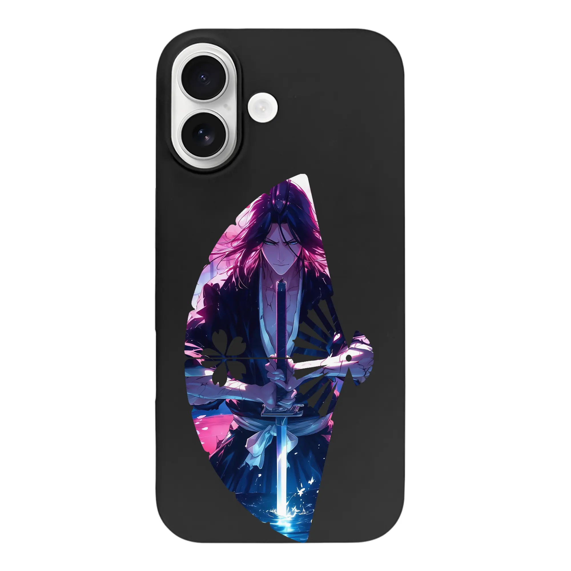 ブリーチ グッズ,朽木 白哉 - iPhone 17 シリーズ シリコンケース 薄型 耐衝撃 指紋防止 ソフトタッチカバー 精密フィット 傷防止 保護ケース iPhone 17/17 Air/17 Pro/17 Pro Max 対応